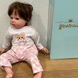 21” Adorable realistic doll baby silicone